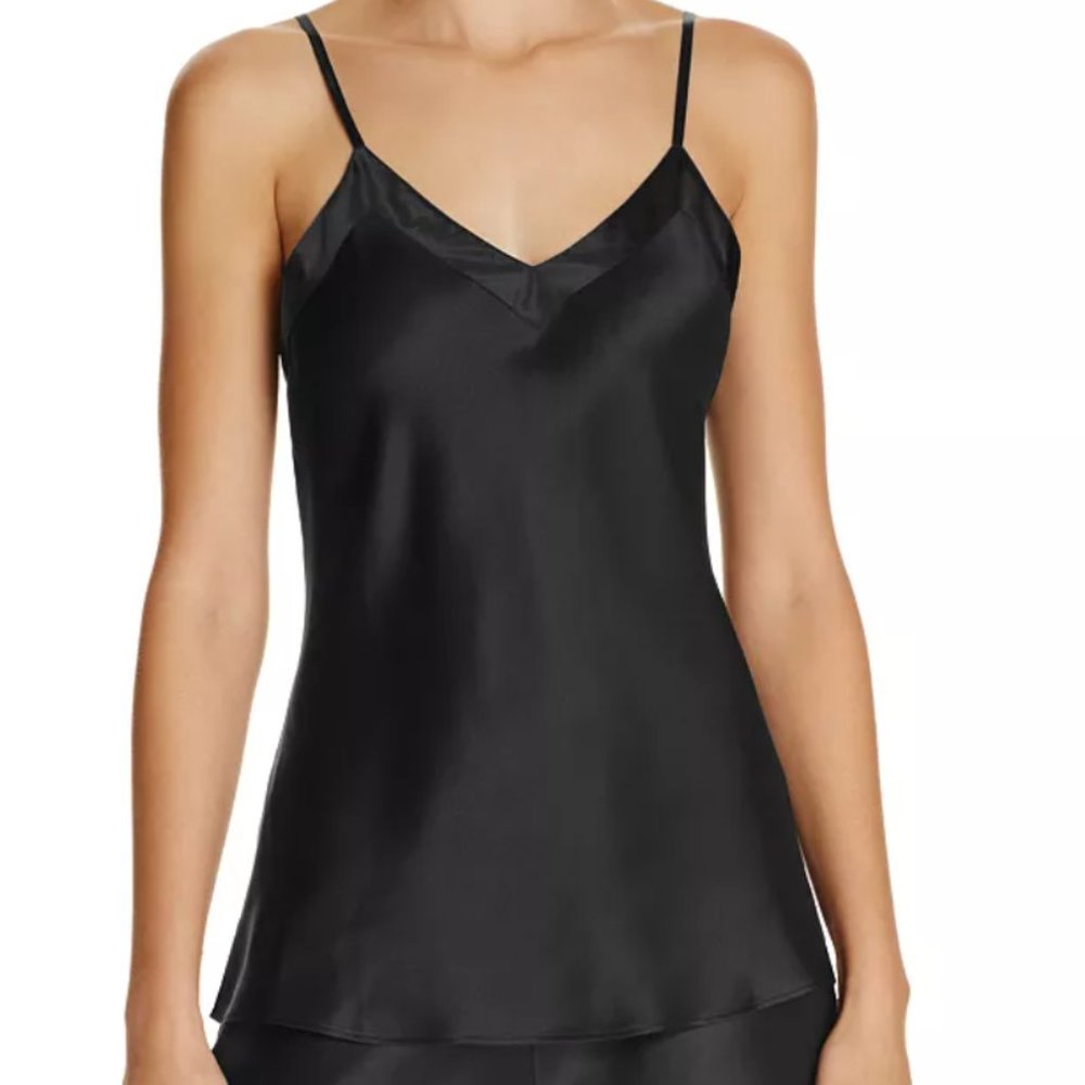 GINIA Silk V-Neck Cami